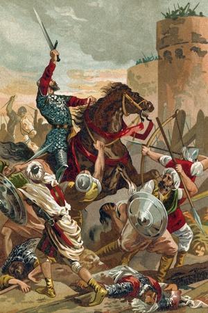 El Cid Threatening the City of Valencia