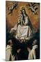 Spanish school. Virgin of Mercy. Virgen de la merced. Madrid, Private collection-FRANCISCO DE ZURBARAN-Mounted Poster