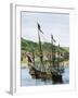 Spanish Ships in a Colonial Port-null-Framed Giclee Print
