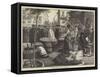 Spanish Sketches, the Fruit Market, Malaga-null-Framed Stretched Canvas