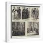 Spanish Sketches, the Holy Week in Seville-null-Framed Giclee Print