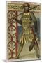 Spanish Spearman, 9th Century-null-Mounted Giclee Print