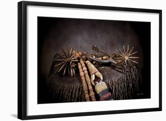 Spanish Spurs and Reins-Barry Hart-Framed Art Print