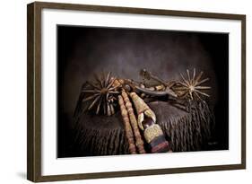 Spanish Spurs and Reins-Barry Hart-Framed Art Print