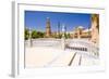 Spanish Square (Plaza De Espana), Seville, Andalusia, Spain-phbcz-Framed Photographic Print