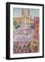 Spanish Steps and the Trinita dei Monti Church, Rome, 1928-Maurice Denis-Framed Giclee Print