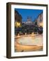 Spanish Steps at Night, Rome, Italy-Walter Bibikow-Framed Photographic Print