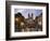 Spanish Steps Illuminated in the Evening, Rome, Lazio, Italy, Europe-null-Framed Photographic Print