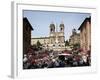 Spanish Steps, Rome, Lazio, Italy-Peter Scholey-Framed Photographic Print