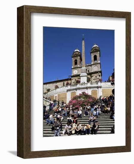 Spanish Steps, Rome, Lazio, Italy-John Miller-Framed Photographic Print