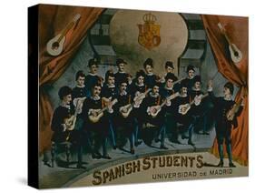 Spanish Students, University of Madrid'-American School-Stretched Canvas