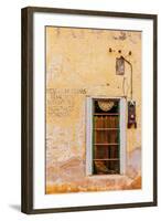 Spanish Style Doorways in the Barrio Viejo District of Tucson, Arizona, Usa-Chuck Haney-Framed Photographic Print