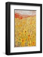 Spanish Sunflowers IV-null-Framed Art Print