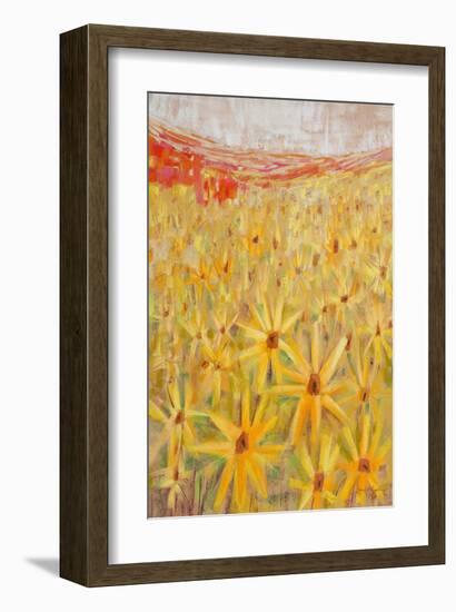 Spanish Sunflowers IV-null-Framed Art Print