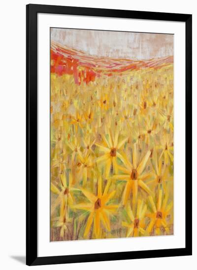 Spanish Sunflowers IV-null-Framed Art Print