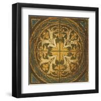 Spanish Tiles II-Liz Jardine-Framed Art Print