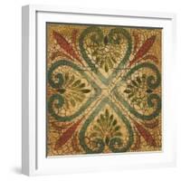 Spanish Tiles VI-Liz Jardine-Framed Art Print