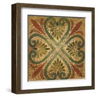 Spanish Tiles VI-Liz Jardine-Framed Art Print