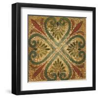 Spanish Tiles VI-Liz Jardine-Framed Art Print