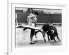 Spanish Toreador Manuel Benitez Called El Cordobes During Bullfight in Castellano De La Playa Spain-null-Framed Photo