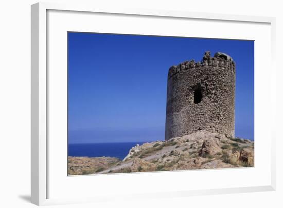 Spanish Tower-null-Framed Giclee Print