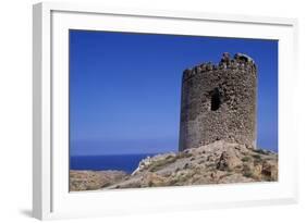 Spanish Tower-null-Framed Giclee Print