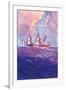 Spanish Treasure Frigate-Gregory Robinson-Framed Art Print