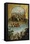 Spanish Troops Arriving in Tenochtitlan in 1520-null-Framed Stretched Canvas