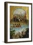 Spanish Troops Arriving in Tenochtitlan in 1520-null-Framed Giclee Print