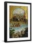 Spanish Troops Arriving in Tenochtitlan in 1520-null-Framed Giclee Print