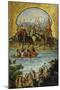 Spanish Troops Arriving in Tenochtitlan in 1520-null-Mounted Giclee Print