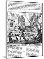 Spanish Troops Torching Buildings and Massacring During Spanish Rule in Netherlands, 1567-73-null-Mounted Giclee Print