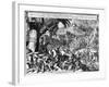 Spanish Tyranny in the West Indies-Pierre Van Der Aa-Framed Giclee Print