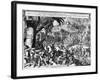 Spanish Tyranny in the West Indies-Pierre Van Der Aa-Framed Giclee Print