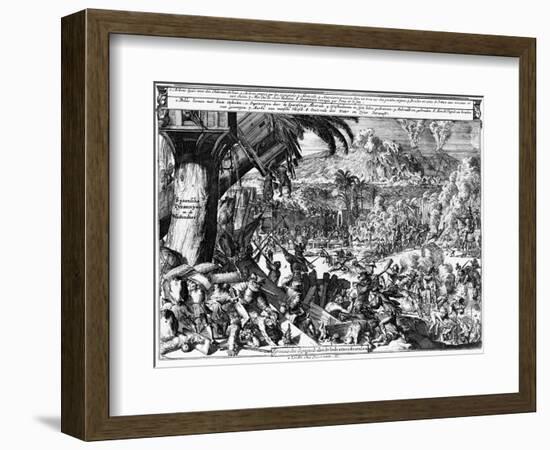 Spanish Tyranny in the West Indies-Pierre Van Der Aa-Framed Giclee Print