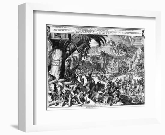 Spanish Tyranny in the West Indies-Pierre Van Der Aa-Framed Giclee Print