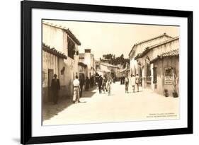 Spanish Village, Balboa Park, San Diego, California-null-Framed Art Print