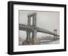 Spanning the East River II-null-Framed Art Print