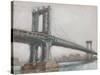 Spanning the East River II-null-Stretched Canvas