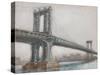 Spanning the East River II-null-Stretched Canvas