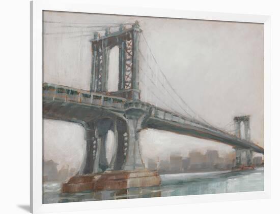 Spanning the East River II-null-Framed Art Print