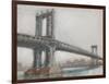 Spanning the East River II-null-Framed Art Print