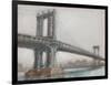 Spanning the East River II-null-Framed Art Print