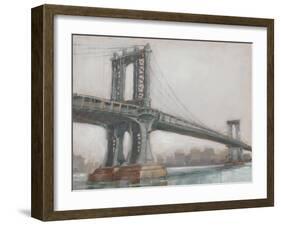 Spanning the East River II-null-Framed Art Print