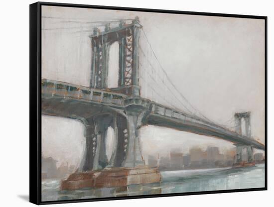 Spanning the East River II-null-Framed Stretched Canvas