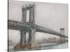 Spanning the East River II-null-Stretched Canvas