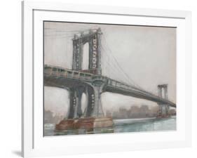 Spanning the East River II-null-Framed Art Print