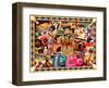 Spare Time Bowling-Kate Ward Thacker-Framed Giclee Print