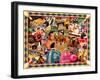 Spare Time Bowling-Kate Ward Thacker-Framed Giclee Print