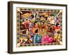 Spare Time Bowling-Kate Ward Thacker-Framed Giclee Print